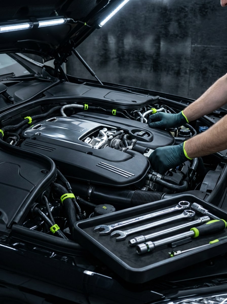 Reparación de motor en el taller AUTO SERVICIOS LAMS, Los Algarrobos